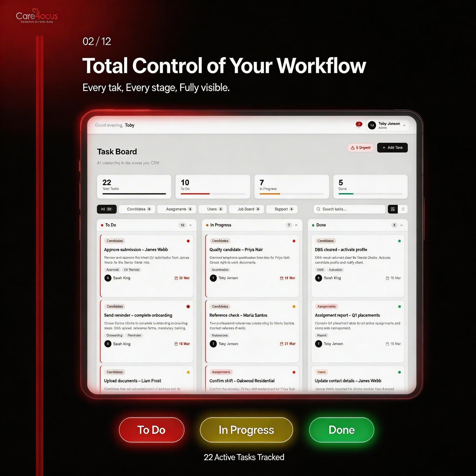 Tasks and Operations